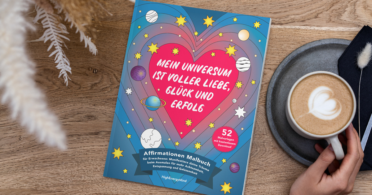 Affirmationen Malbuch